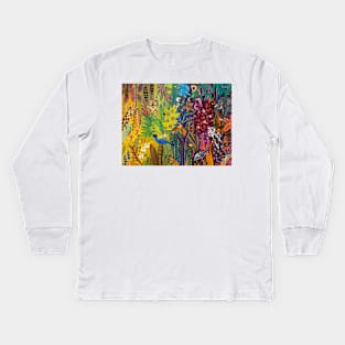 African Rainforest Kids Long Sleeve T-Shirt